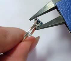 Closing prongs with pliers